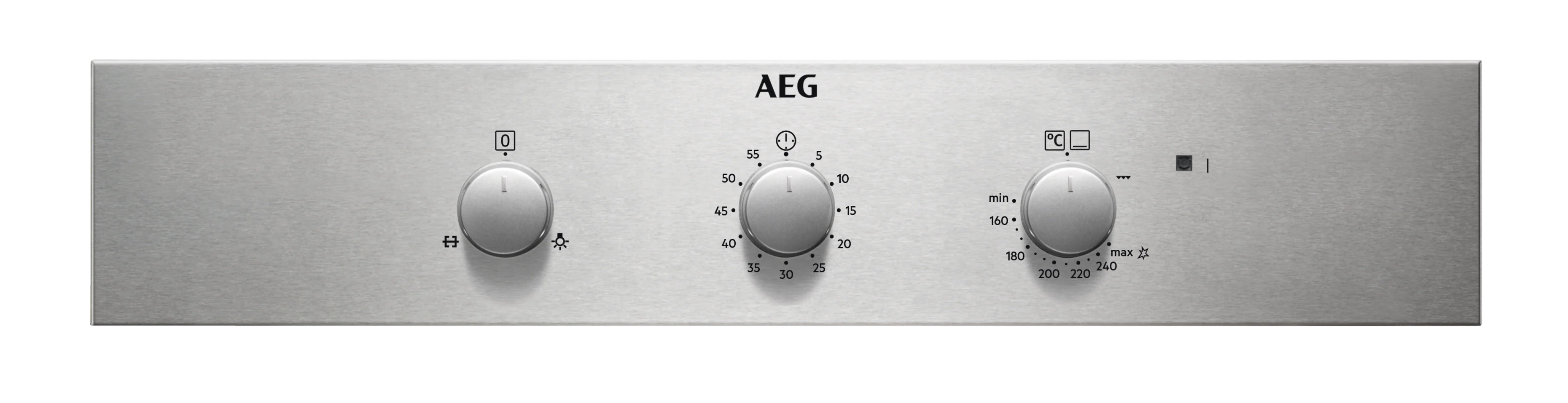 AEG Built-in Gas Oven 60cm, Easy-clean, XL baking tray, Thermic Air system, Black, BGB101011M - Image 3