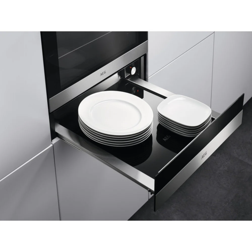 AEG Built-in Warming Drawer, 6PS, 14cm, Black, KDK911424M - Image 3