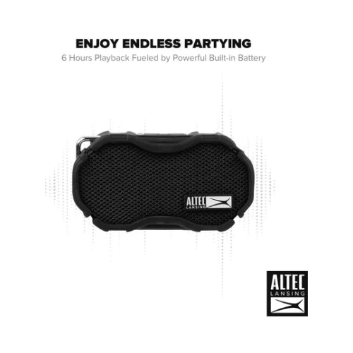 Altec Lansing Baby Boom Speaker Black - Image 3