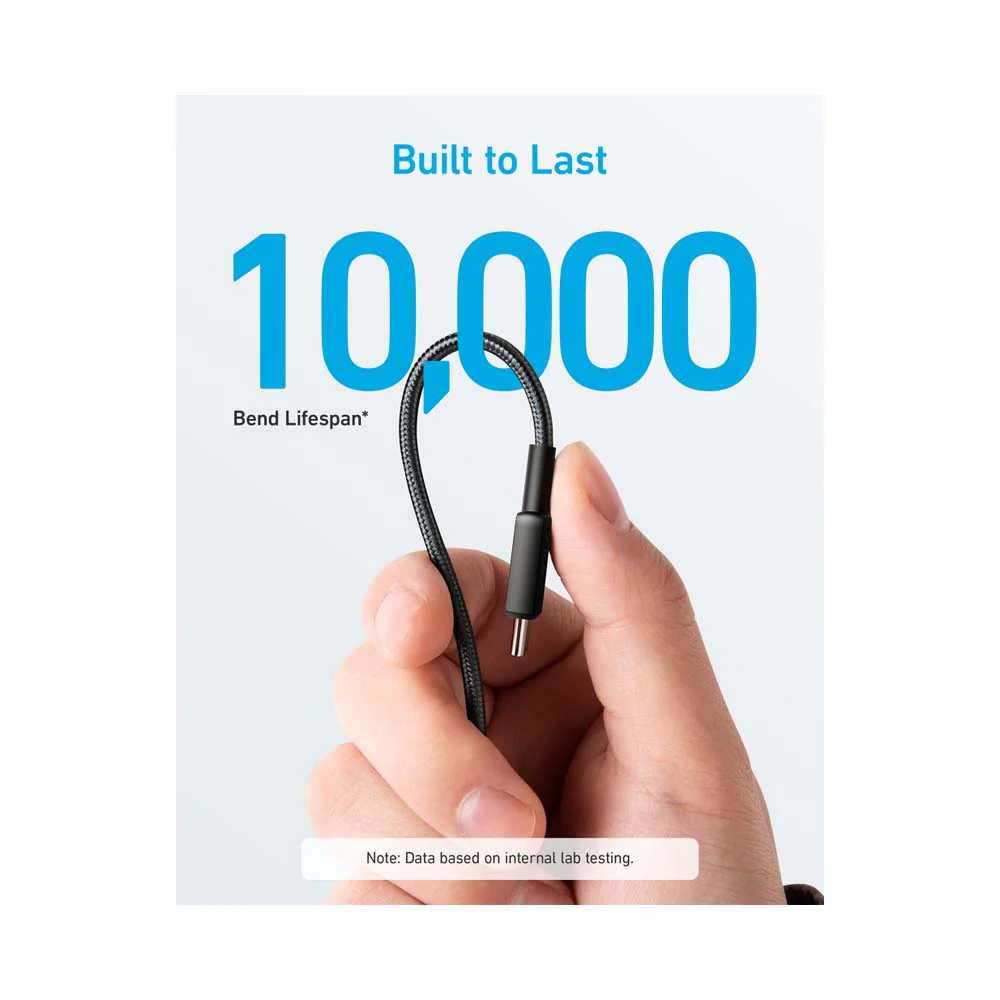 Anker USB-C to USB-C Cable 6Ft Black