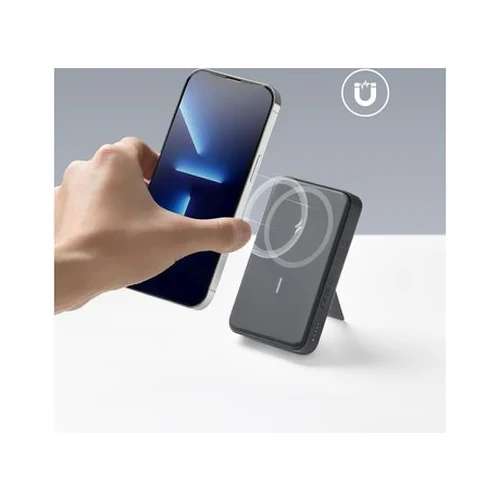 Anker Magnetic Wireless Foldable Power Bank 10000mAh Black - Image 2
