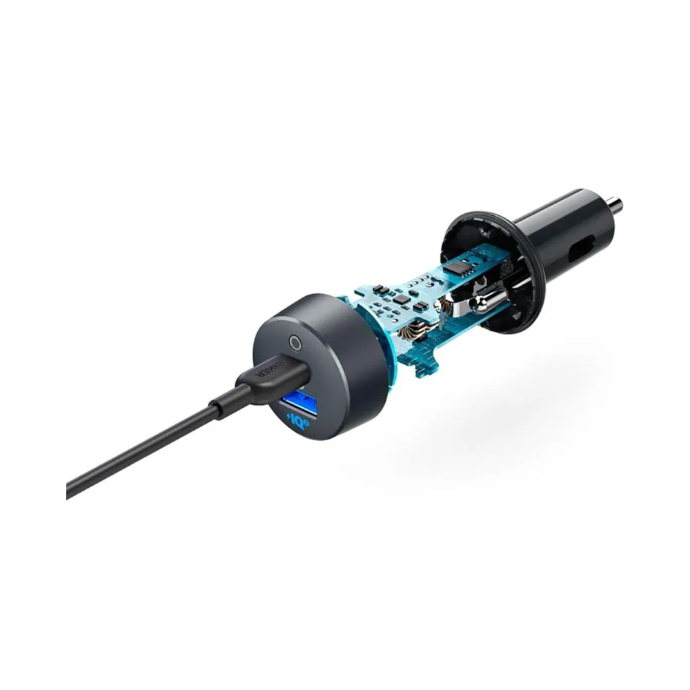 Anker PowerDrive 2 Car Charger Black - Image 2
