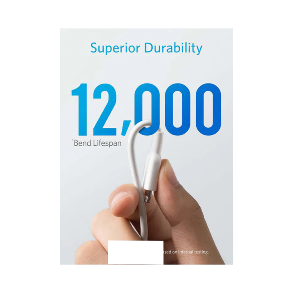 Anker Powerline II With Lightning Connector White - Image 2