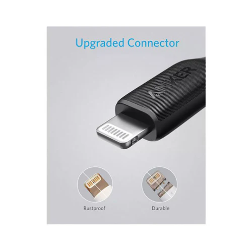 Anker PowerLine III USB-A to Lightning Cable Black - Image 5