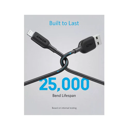 Anker PowerLine III USB-A to Lightning Cable Black - Image 6
