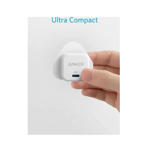 Anker PowerPort III Type-C Portable Fast Charger White - Image 2