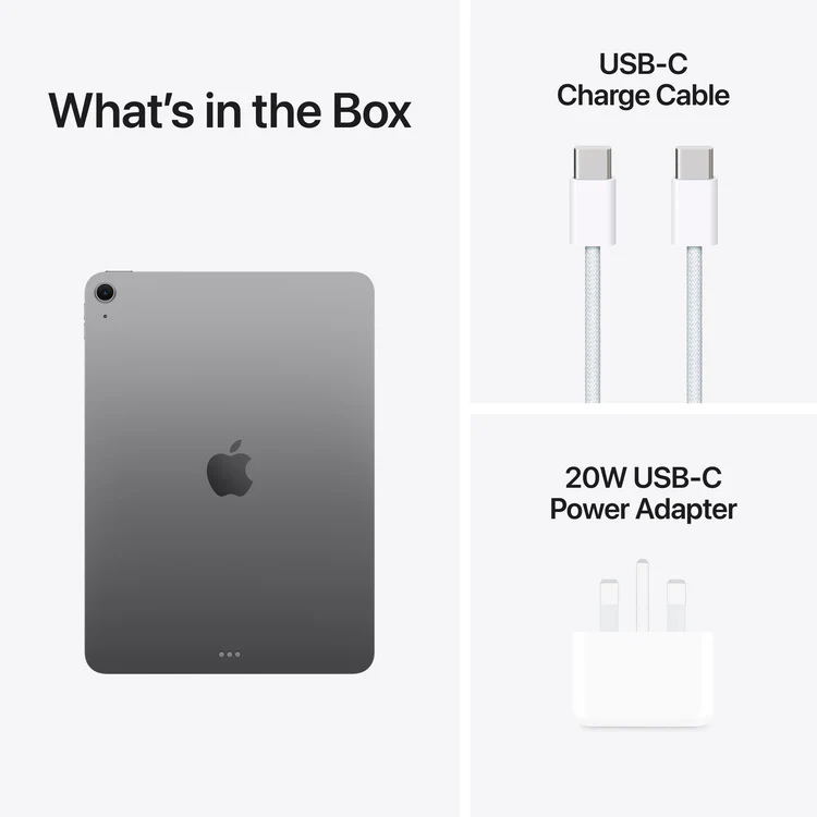 Apple iPad Air 11 M3 Chip, 128GB Storage, Wi-Fi, Space Gray, UAE Version - Image 10