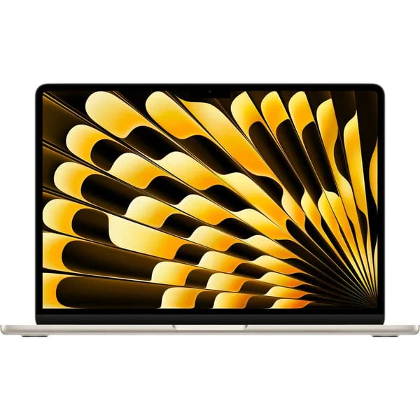 Apple Macbook Air 13-inch (2024), M2 chip with 8-core CPU, 16GB RAM, 256GB SSD, 8-core GPU, 13.6-inch Liquid Retina XDR display, Arb-Eng Keyboard, UAE Version, Starlight, MC7W4AB/A
