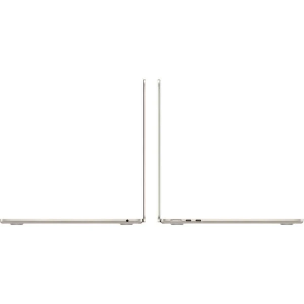 Apple Macbook Air 13-inch (2024), M2 chip with 8-core CPU, 16GB RAM, 256GB SSD, 8-core GPU, 13.6-inch Liquid Retina XDR display, Arb-Eng Keyboard, UAE Version, Starlight, MC7W4AB/A - Image 3