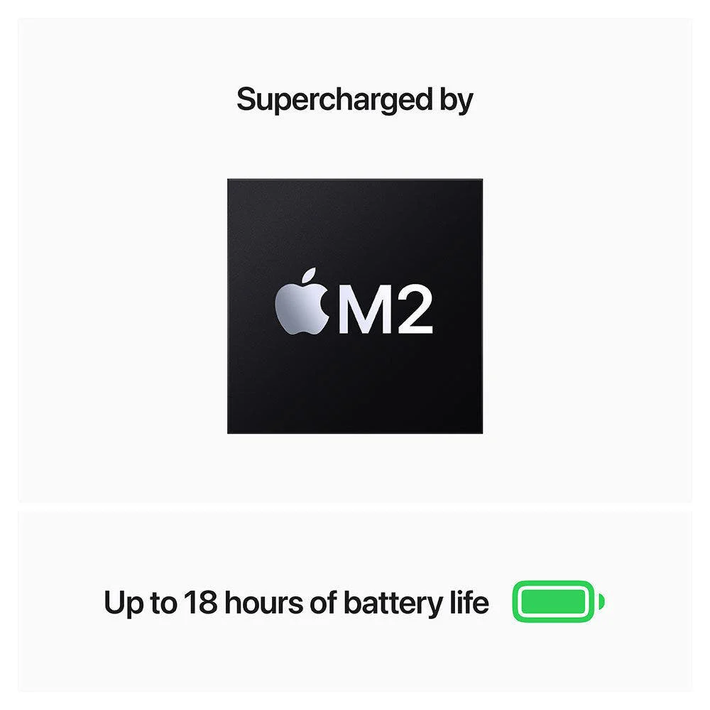 Apple Macbook Air 13-inch (2024), M2 chip with 8-core CPU, 16GB RAM, 256GB SSD, 8-core GPU, 13.6-inch Liquid Retina XDR display, Arb-Eng Keyboard, UAE Version, Starlight, MC7W4AB/A - Image 4