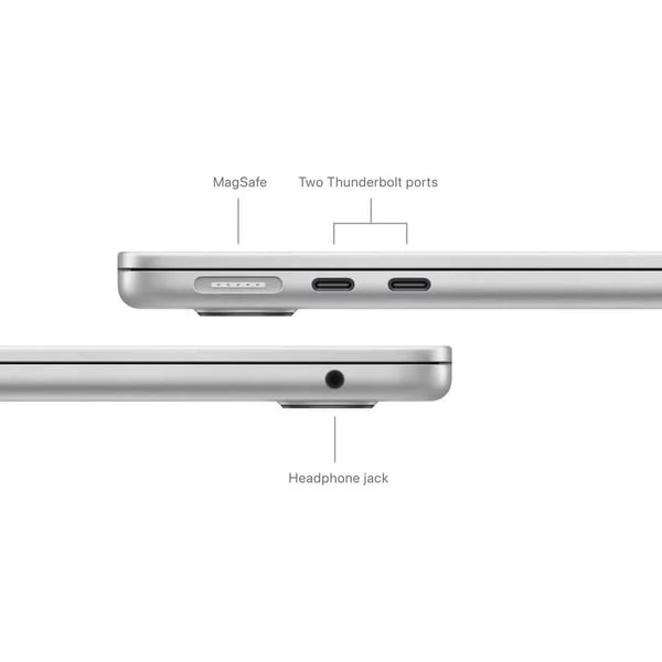 Apple Macbook Air 13-inch (2024), M3 chip with 8-core CPU, 16GB RAM, 256GB SSD, 8-core GPU, 13.6-inch Liquid Retina XDR display, Arb-Eng Keyboard, UAE Version, Silver, MC8H4AB/A - Image 7