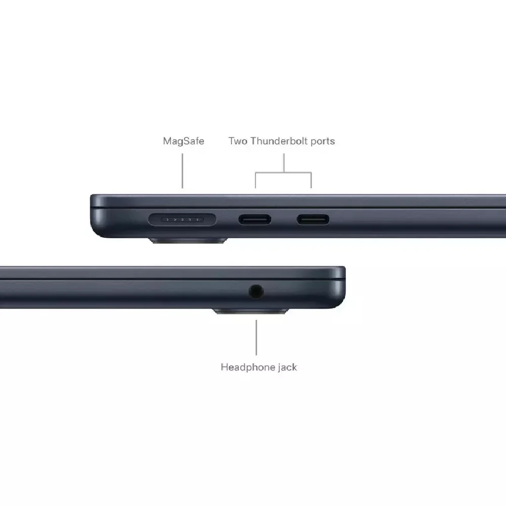 Apple MacBook Air 13-Inch M3 chip with 8 core CPU and 8 core GPU 8GB/256GB SSD Midnight - Image 7