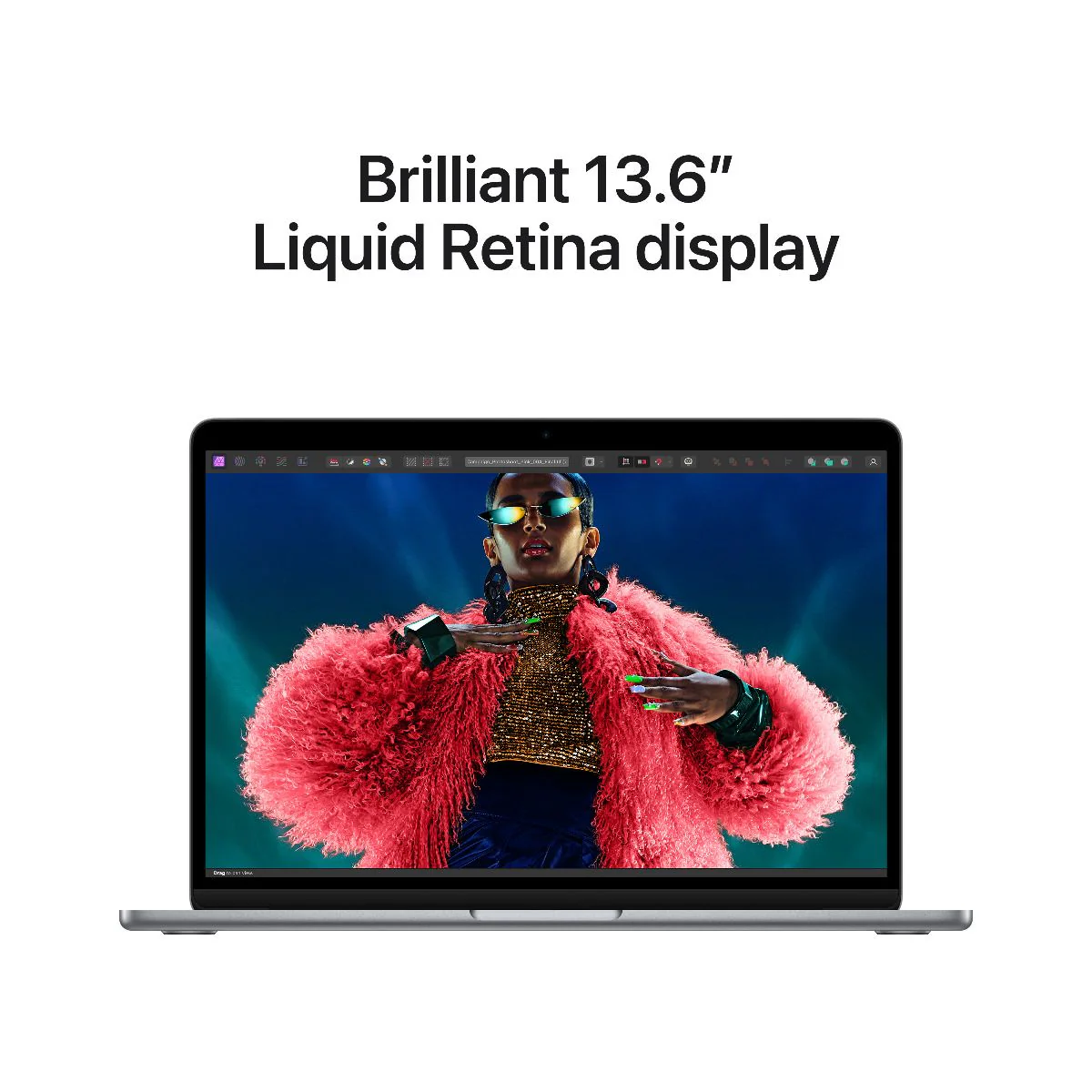 APPLE Macbook Air 13 M3 8GB RAM 256GB SSD Eng Keyboard, Space Gray, UAE Version, MRXN3ZS/A - Image 3