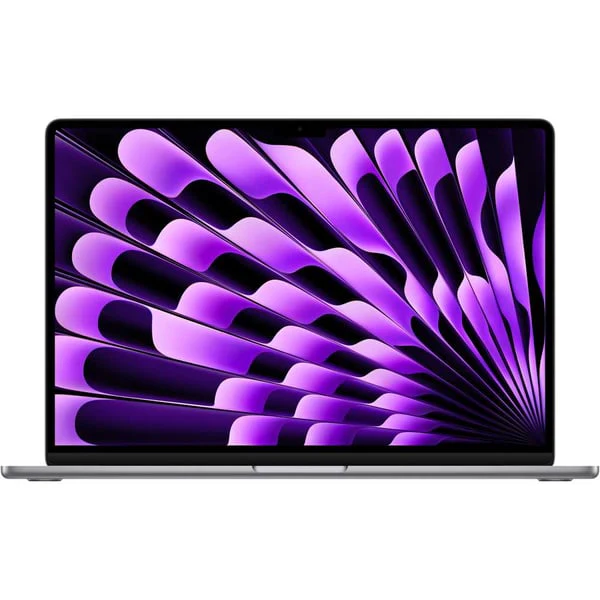 Apple Macbook Air 15-inch (2024), M3 chip with 8-core CPU, 16GB RAM, 256GB SSD, 10-core GPU, 15.3-inch Liquid Retina XDR display, Arb-Eng Keyboard, UAE Version, Space Gray, MC9D4AB/A
