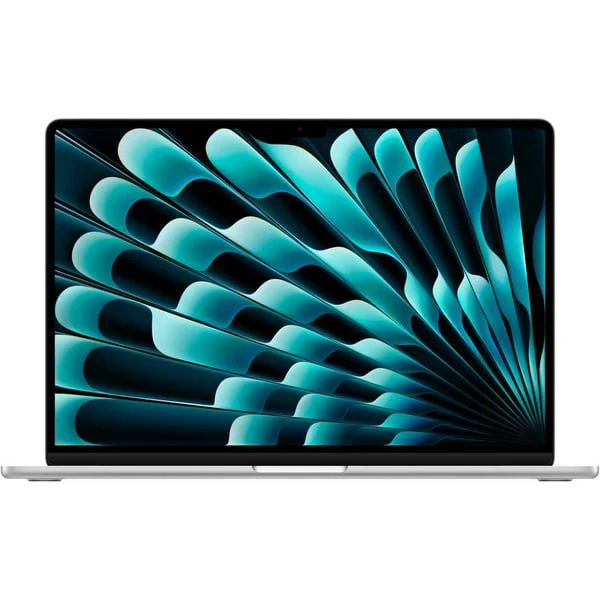 Apple Macbook Air 15-inch (2024), M3 chip with 8-core CPU, 16GB RAM, 256GB SSD, 10-core GPU, 15.3-inch Liquid Retina XDR display, English Keyboard, UAE Version, Silver, MC9E4ZS/A