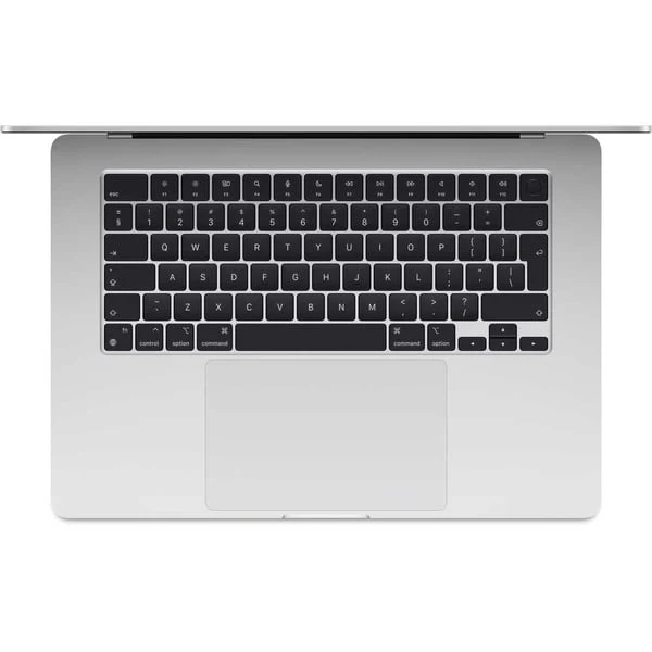 Apple Macbook Air 15-inch (2024), M3 chip with 8-core CPU, 16GB RAM, 256GB SSD, 10-core GPU, 15.3-inch Liquid Retina XDR display, English Keyboard, UAE Version, Silver, MC9E4ZS/A - Image 2