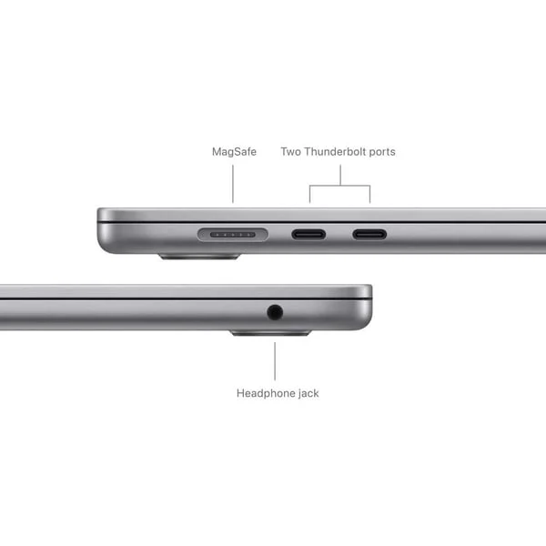 Apple Macbook Air 15-inch (2024), M3 chip with 8-core CPU, 24GB RAM, 512GB SSD, 10-core GPU, 15.3-inch Liquid Retina XDR display, Arb-Eng Keyboard, UAE Version, Space Gray, MC9H4AB/A - Image 7