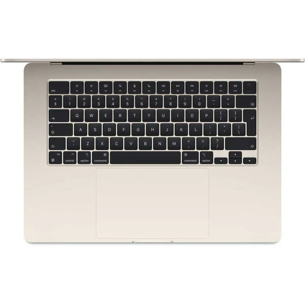 Apple Macbook Air 15-inch (2024), M3 chip with 8-core CPU, 24GB RAM, 512GB SSD, 10-core GPU, 15.3-inch Liquid Retina XDR display, Arb-Eng Keyboard, UAE Version, Starlight, MC9K4AB/A - Image 2