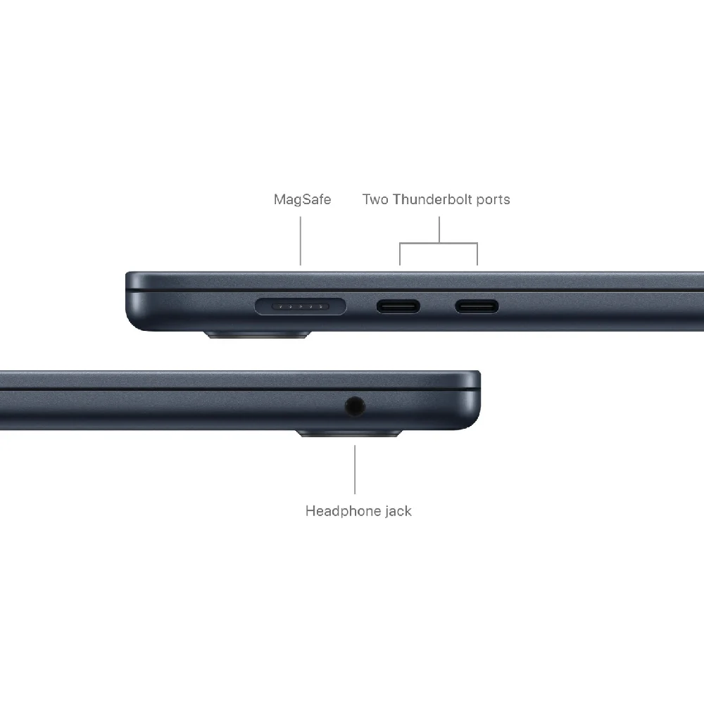 Apple MacBook Air 15-Inch M3 chip with 8 core CPU and 10 core GPU 16GB/512GB SSD Midnight - Image 7