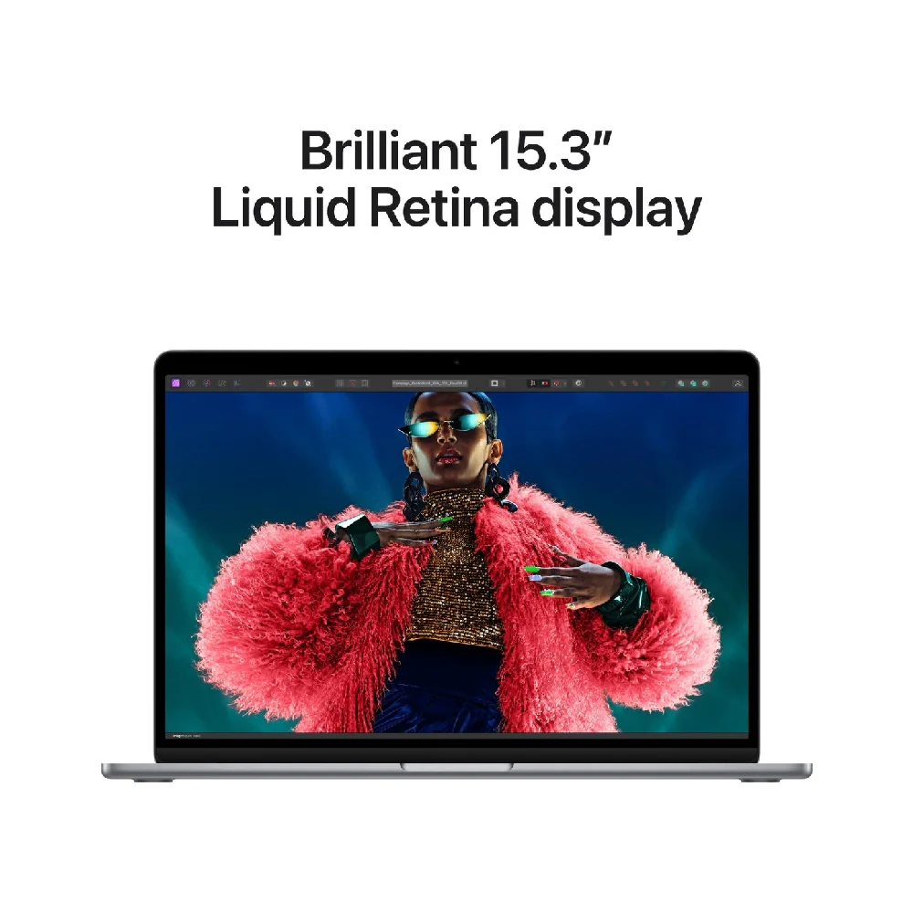 Apple MacBook Air 15-Inch M3 chip with 8 core CPU and 10 core GPU 8GB/512GB SSD Space Grey - Image 5