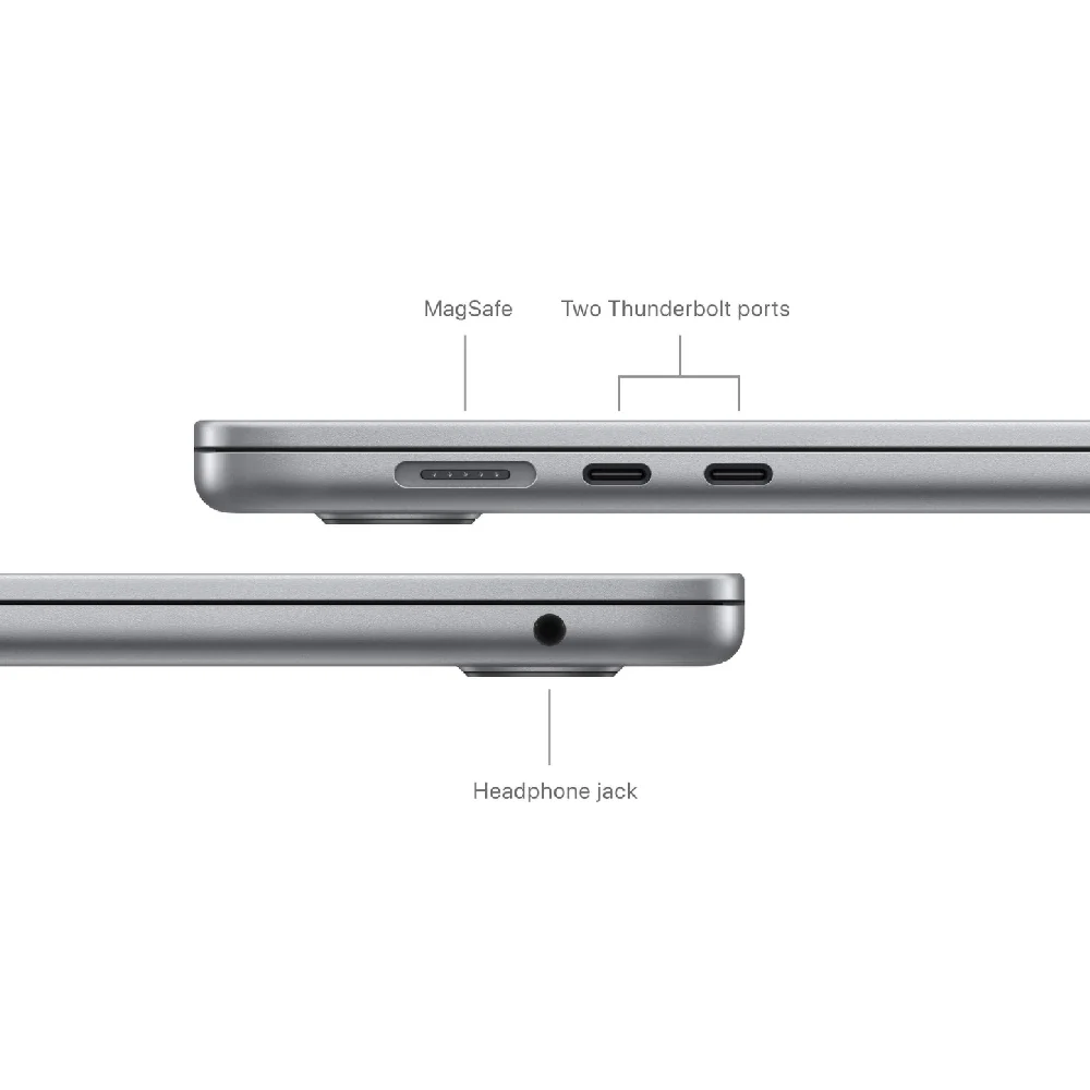 Apple MacBook Air 15-Inch M3 chip with 8 core CPU and 10 core GPU 8GB/512GB SSD Space Grey - Image 7