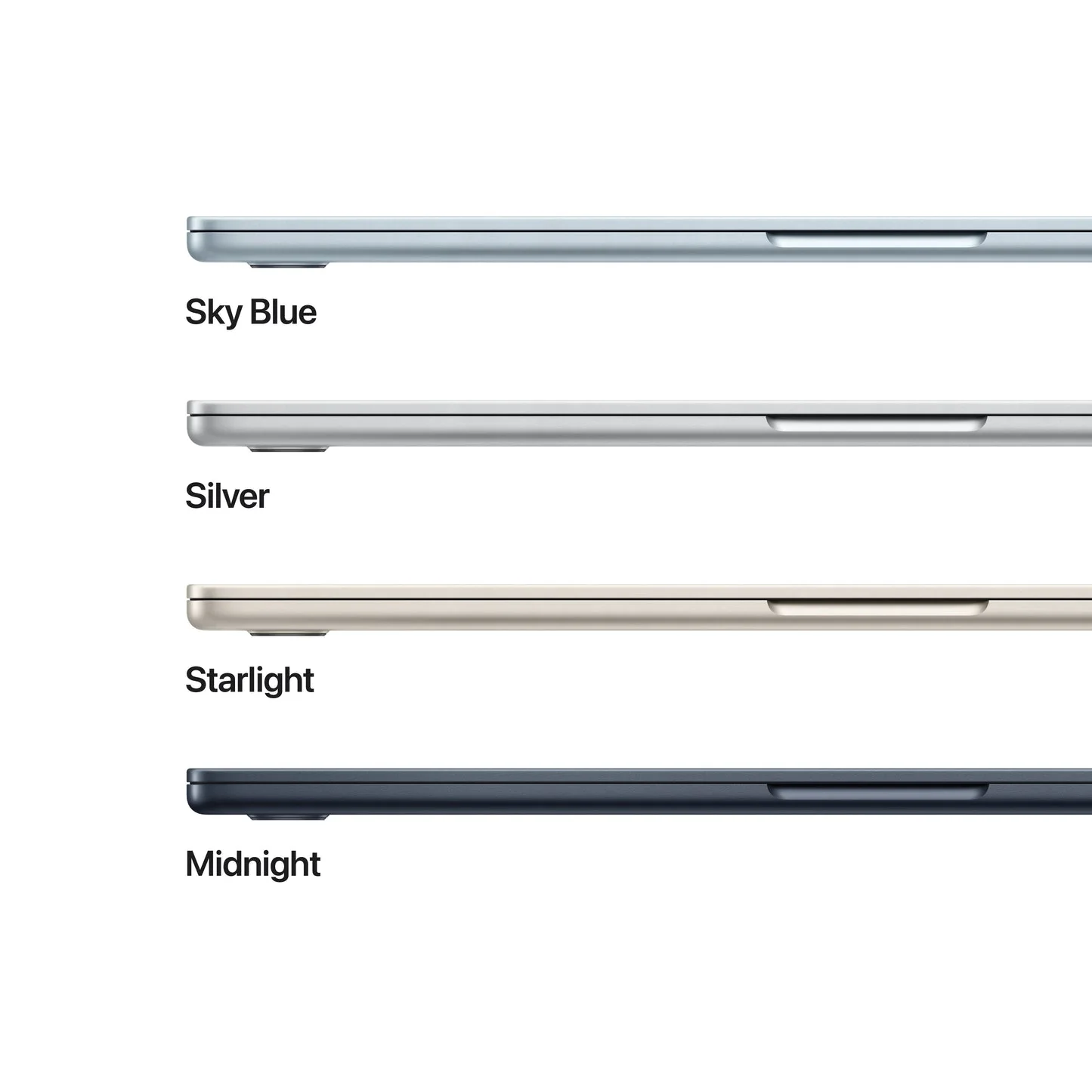 Apple MacBook Air 15 M4 Chip, 16GB RAM, 256GB Storage, Midnight, MW1L3AB/A - Image 3