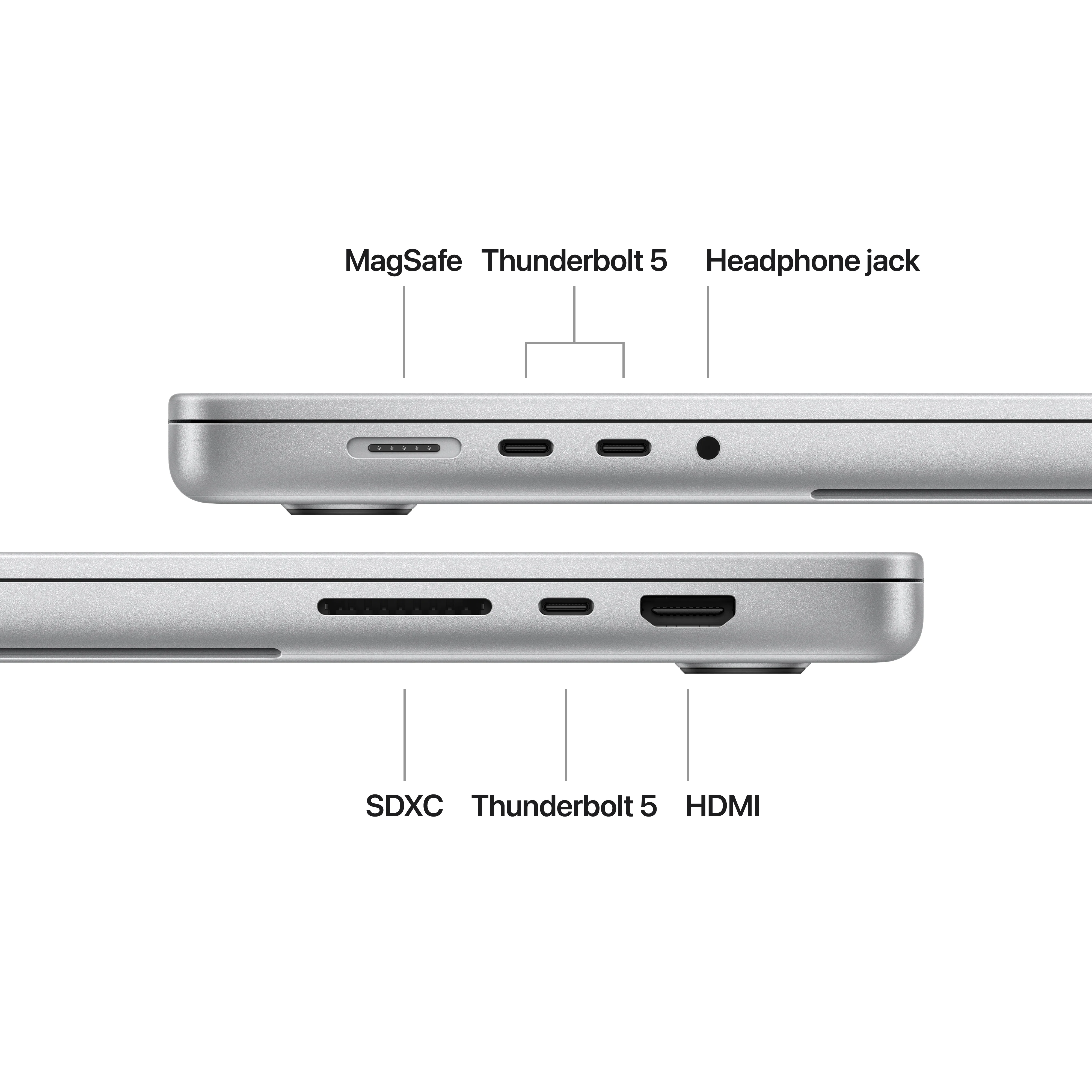 Apple Macbook Pro 16-inch (2024), M4 Pro chip with 14-core CPU, 24GB RAM, 512GB SSD, 20-core GPU, 16.2-inch Liquid Retina XDR display, Arb-Eng Keyboard, UAE Version, Silver, MX2T3AB/A - Image 7