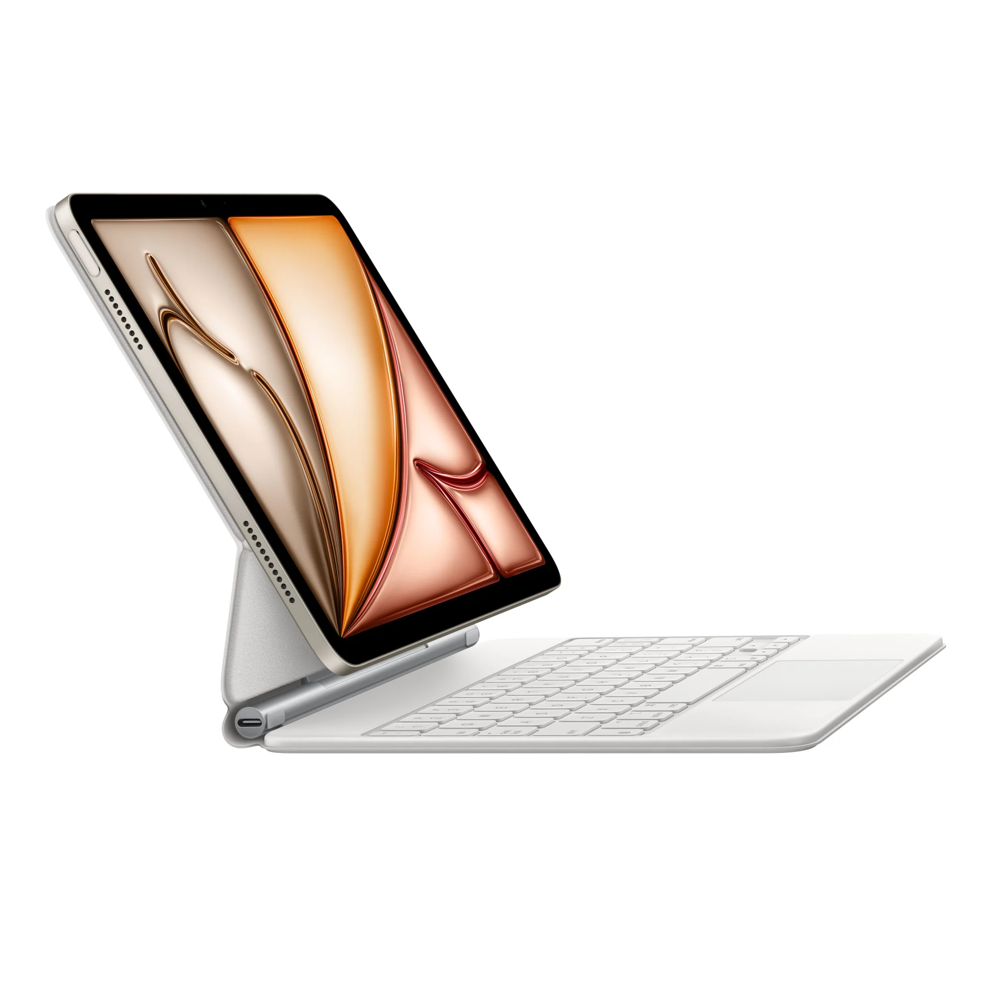Apple Magic Keyboard, iPad Air 11-inch (M2), International English, White, MJQJ3Z/A - Image 4