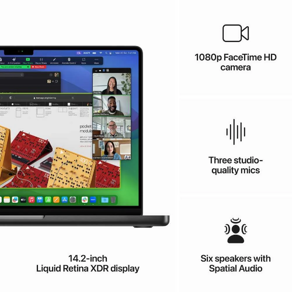 Apple MacBook Pro M3 Pro chip 14-Inch 18GB/512GB SSD Space Black - Image 5