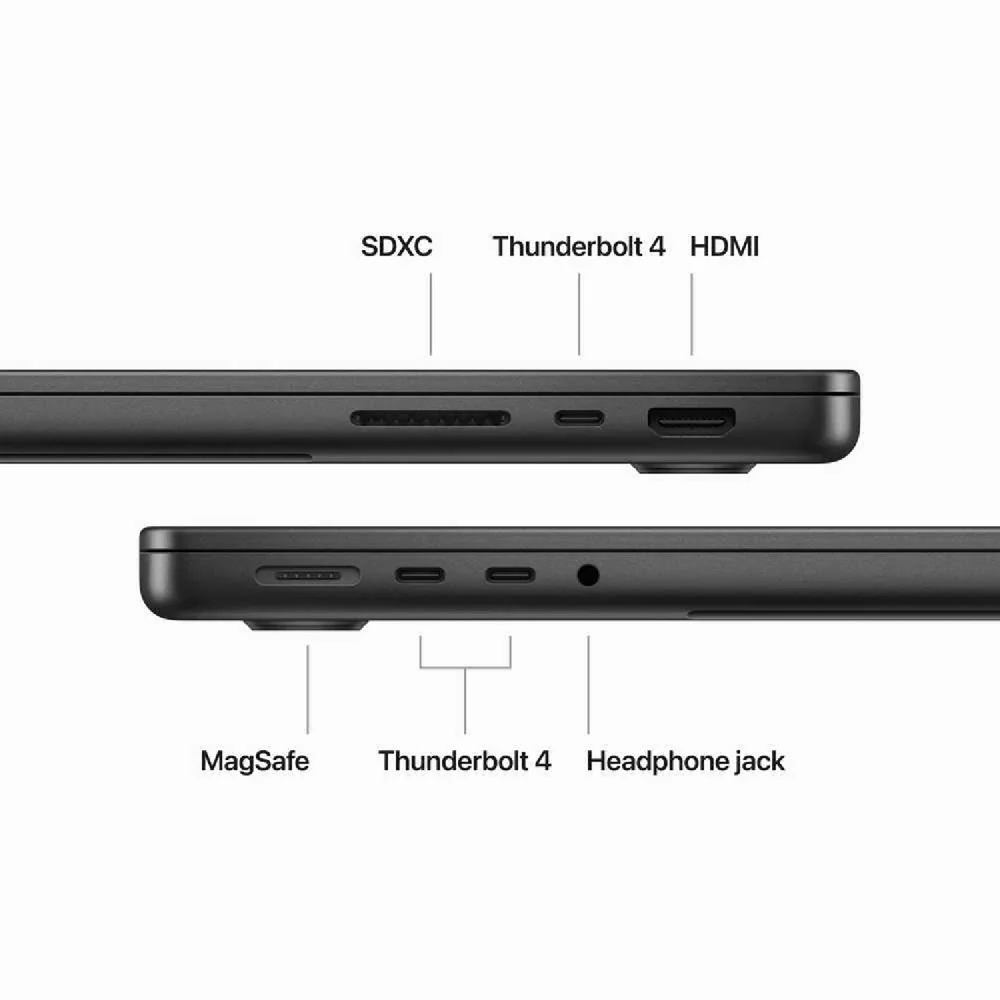 Apple MacBook Pro M3 Pro chip 14-Inch 18GB/512GB SSD Space Black - Image 6
