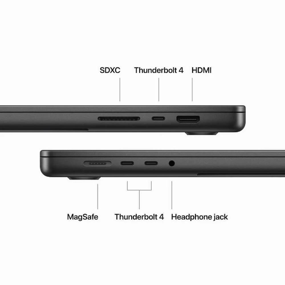 Apple MacBook Pro 16-inch M3 Pro with 12-core CPU 36GB/512GB SSD English Keyboard Space Black - Image 6