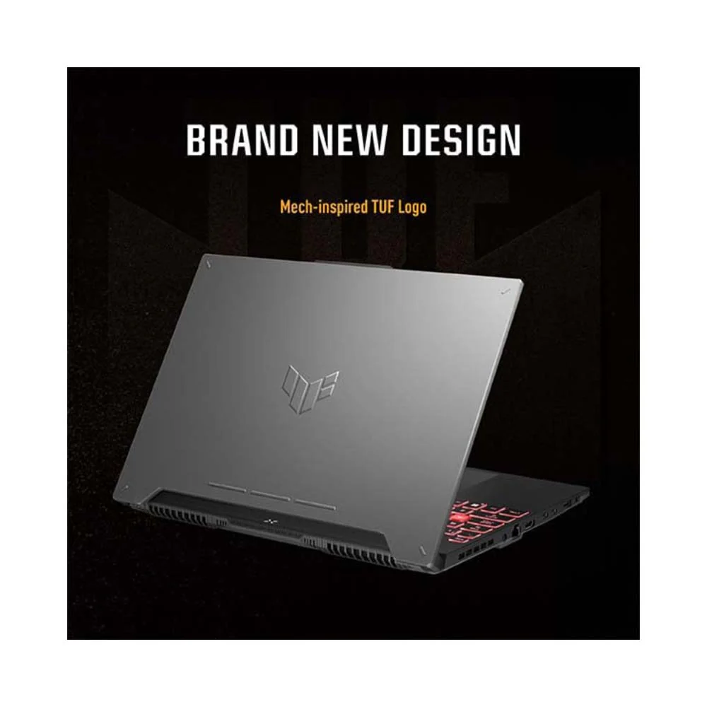 ASUS TUF A15 Gaming 15.6-Inch Ryzen 7-7735HS 16GB RAM/512GB SSD 6GB NVIDIA GeForce RTX 4050 Grey - Image 5