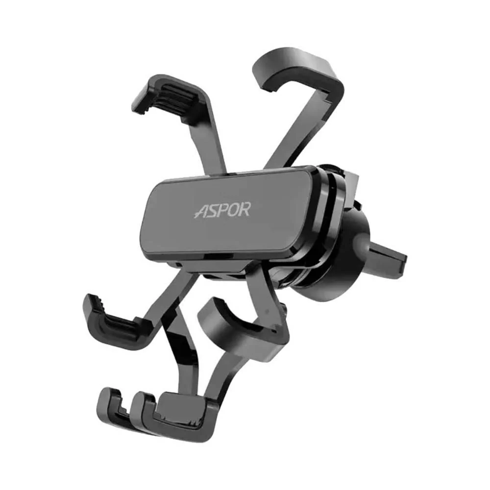 Aspor Multifunctional Mobile Car Mount Bracket Black - Image 2