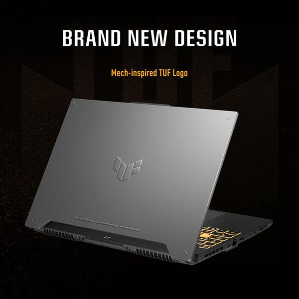 ASUS TUF FX507ZI4-LP036W Gaming Laptop, Intel 12th Gen i7-12700H, 16GB RAM, 1TB SSD, RTX 4070 8GB, 15.6 Full HD, Windows 11 Home, Mecha Gray - Image 4
