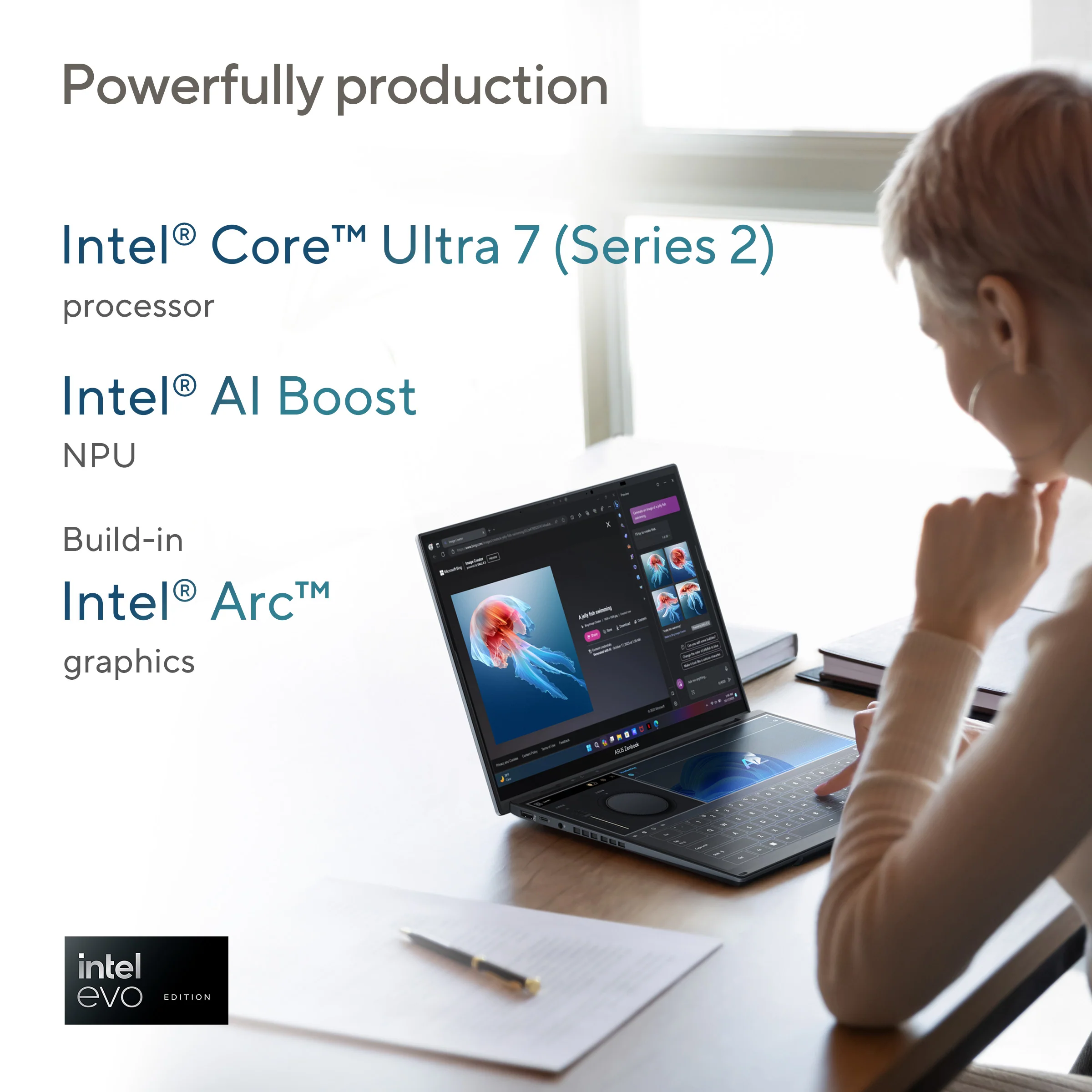 ASUS Zenbook Duo Laptop Intel Core Ultra 7-255H, 32GB LPDDR5X, 1TB SSD, 14-inch 16:10 Touch OLED Display, Windows 11 Home, Inkwell Gray, UX8406CA-OLED7 (2025) - Image 8