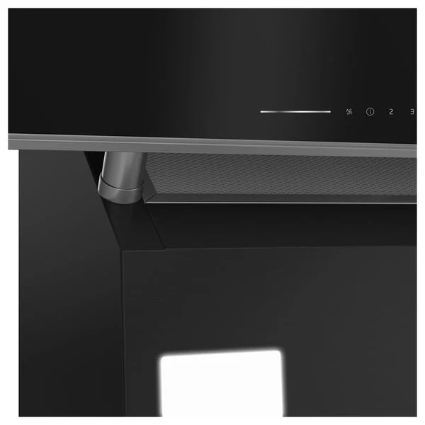 Beko Cooker Hood, 1 Year Warranty, Black, BHCB66741BBHS - Image 4