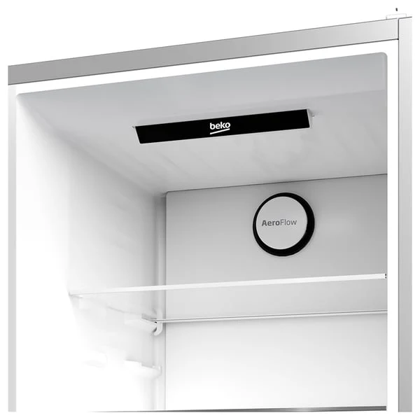 Beko Double Door Refrigerator, 366 Ltrs, 1 Year Warranty, Titanium Inox, RDNE400CS - Image 4
