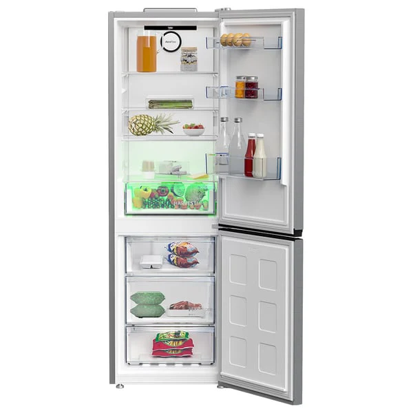 Beko Double Door Refrigerator, 366 Ltrs, 1 Year Warranty, Titanium Inox, RDNE400CS - Image 8