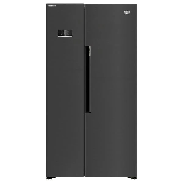 Beko Double Door Refrigerator, 635 Ltrs, 1 Year Warranty, Prepainted Dark Inox, GNE741PP - Image 2