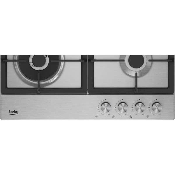 BEKO  HIAW64225SXL  BI HOB, 60 cm hob gas, Auto Ignition, Full Safety, Stainless Steel, Knob Control, 220-240 Volts, 50-60 Hz, 60 cm hob gas, Turkey, Inox - Image 6