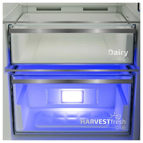 Beko Single Door, 447 Ltrs, 1 Year Warranty, Titanium Inox, RLNE500DX - Image 5