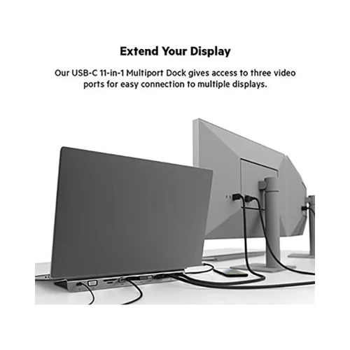 Belkin 11-In-1 Multi Port Type-C USB Hub Grey - Image 7
