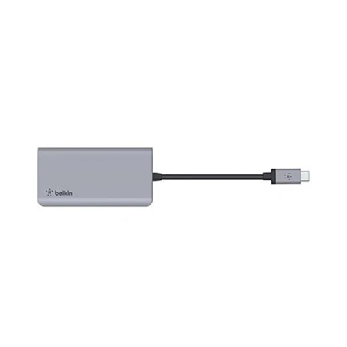 Belkin 4-In-1 Multi Port Type-C USB Hub Grey - Image 2