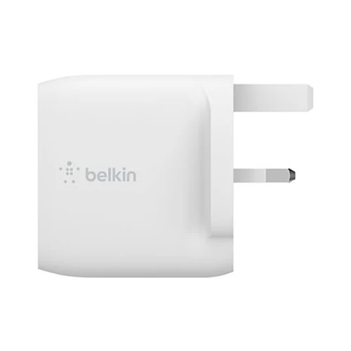 Belkin Boost Charge Dual USB-A Wall Charger With Lightning To USB-A Cable White - Image 4