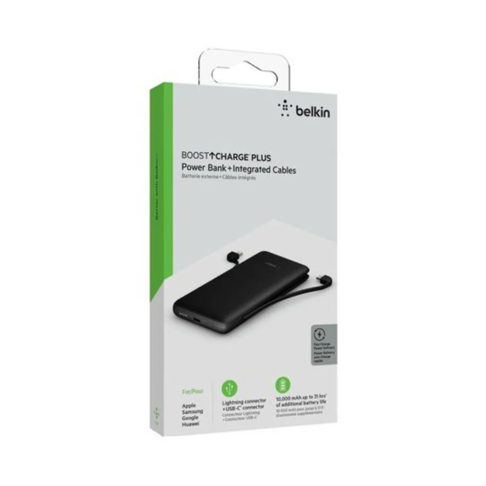 Belkin Boost Charge Plus Power Bank 10000mAh Black - Image 3