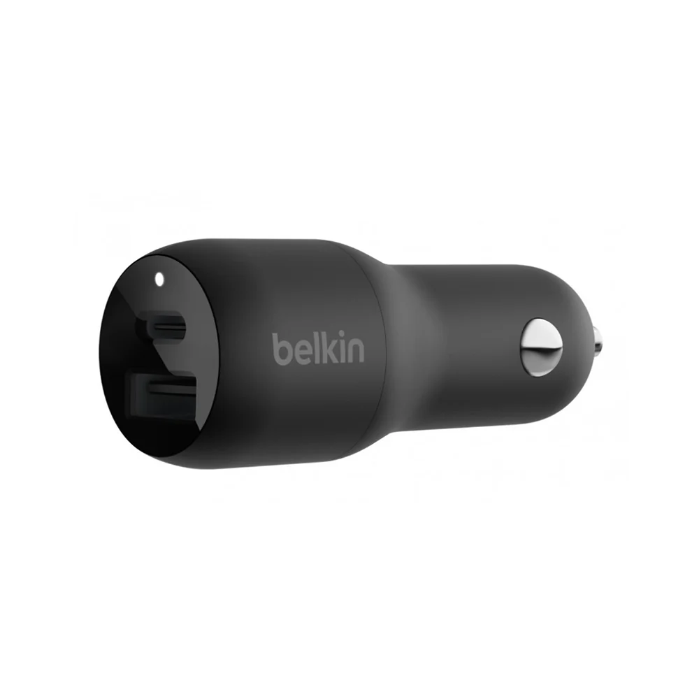 Belkin BoostCharge Dual Car Charger Black