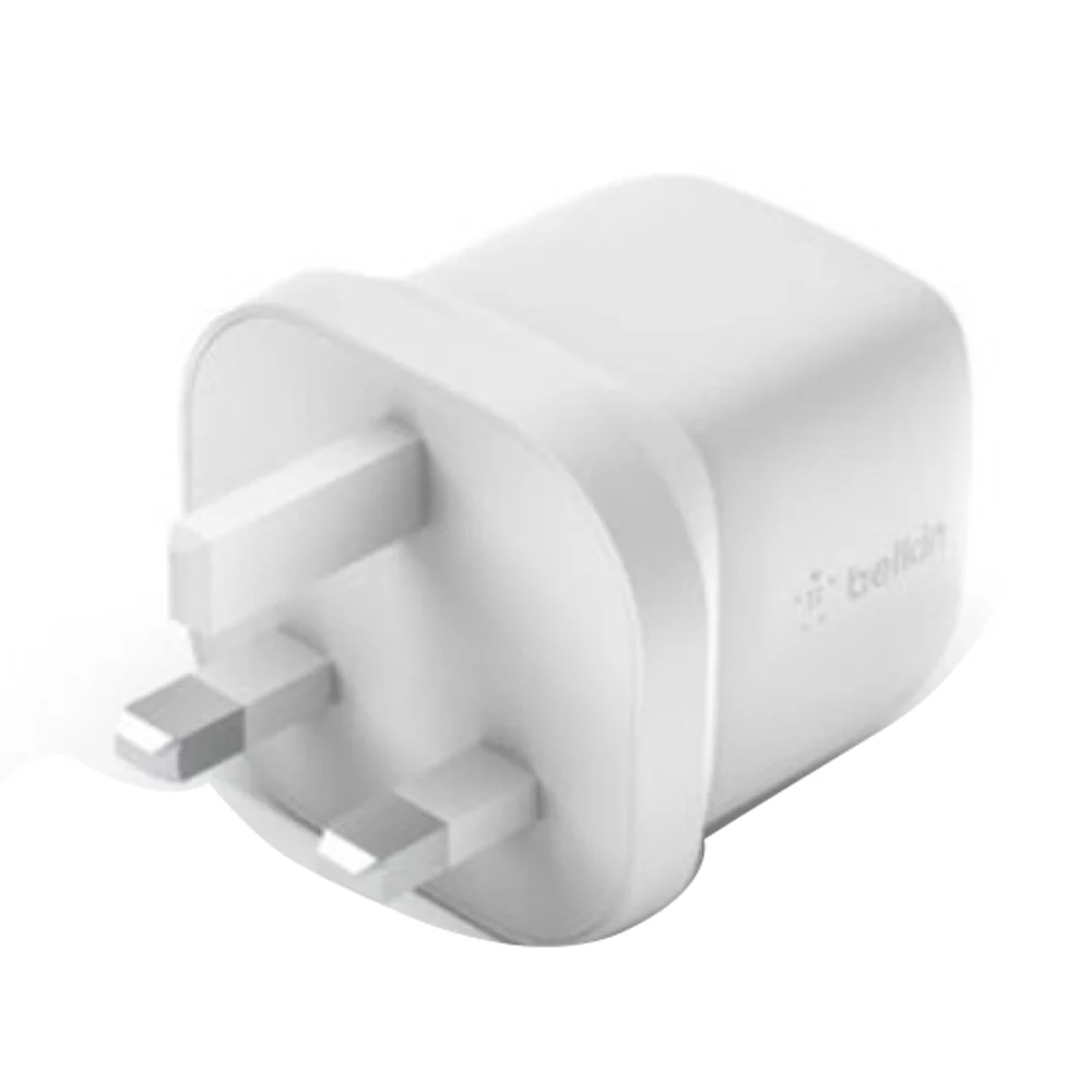 Belkin Boostcharge USB-Pd Gan Wall Charger White - Image 2
