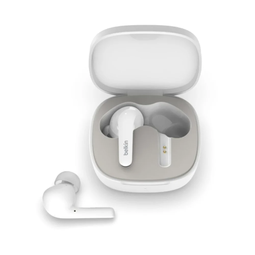 Belkin Soundform Flow Wireless In-Ear Earbuds With Charging Case White - Image 2
