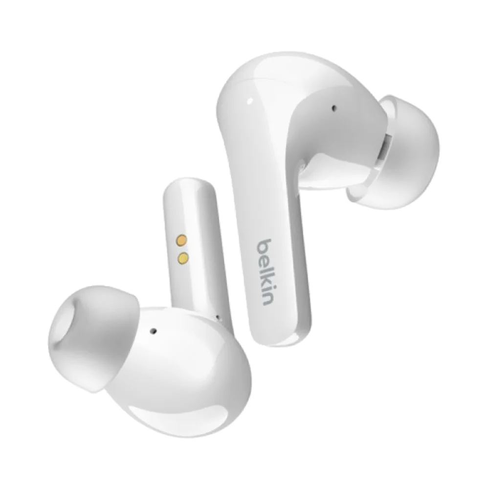 Belkin Soundform Flow Wireless In-Ear Earbuds With Charging Case White - Image 3