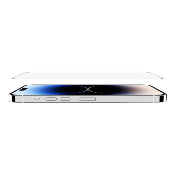 Belkin Ultraglass Antimicrobial Screen Protector Tempered Glass For Apple iPhone 14 Pro Clear - Image 2